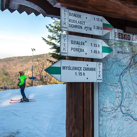 Sloneczny Chelm - W Gorach, Prywatna Sauna Jacuzzi Balia W Cenie, Spa, Grill, Stok Narciarski Myslenice, Sciezki Rowerowe, Rzeka Raba, Widok Na Tatry Lejlighed *