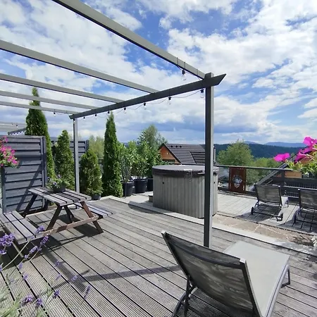 Sloneczny Chelm - W Gorach, Prywatna Sauna Jacuzzi Balia W Cenie, Spa, Grill, Stok Narciarski Myslenice, Sciezki Rowerowe, Rzeka Raba, Widok Na Tatry Апартаменты